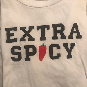 Pink extra spicy tee
